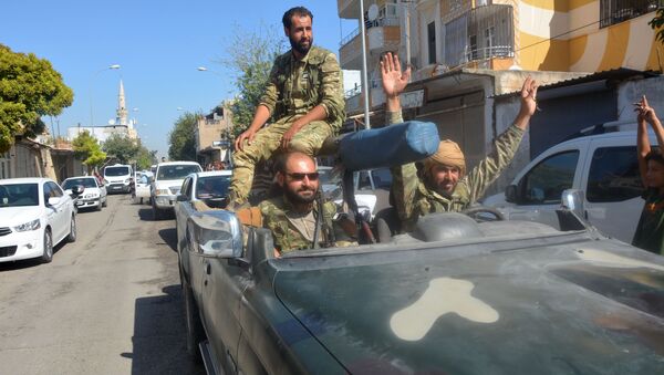 ترکیه شهر راس العین در شمال سوریه گرفت - اسپوتنیک افغانستان  