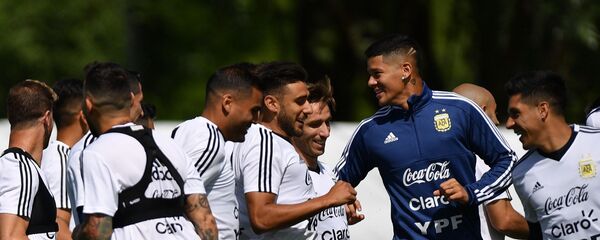 تیم ملی آرژانتین Russia World Cup Argentina Training تیم ملی آرژانتین Russia World Cup Argentina Training - اسپوتنیک افغانستان