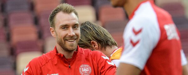 کریستین اریکسن  Russia World Cup Denmark Training کریستین اریکسن  Russia World Cup Denmark Training - اسپوتنیک افغانستان