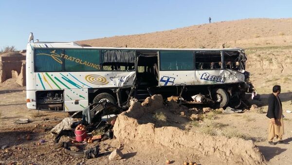 حادثه ترافیکی در شاهراه قندهار-هرات، 9 کشته و زخمی برجا گذاشت - اسپوتنیک افغانستان  