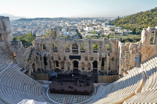 اودئون هرودس آتیکوس - تئاتر یونان باستان - اسپوتنیک افغانستان  