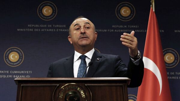 Министр иностранных дел Турции Мевлют Чавушоглу - اسپوتنیک افغانستان  