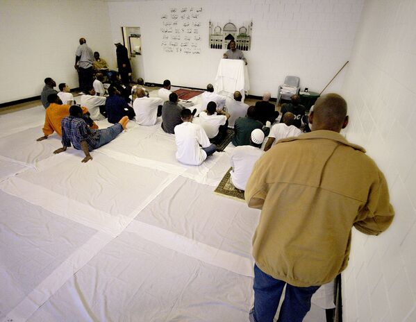 مسجد در زندان رایکرس – حومه شهر نیویورک، امریکا  - اسپوتنیک افغانستان  