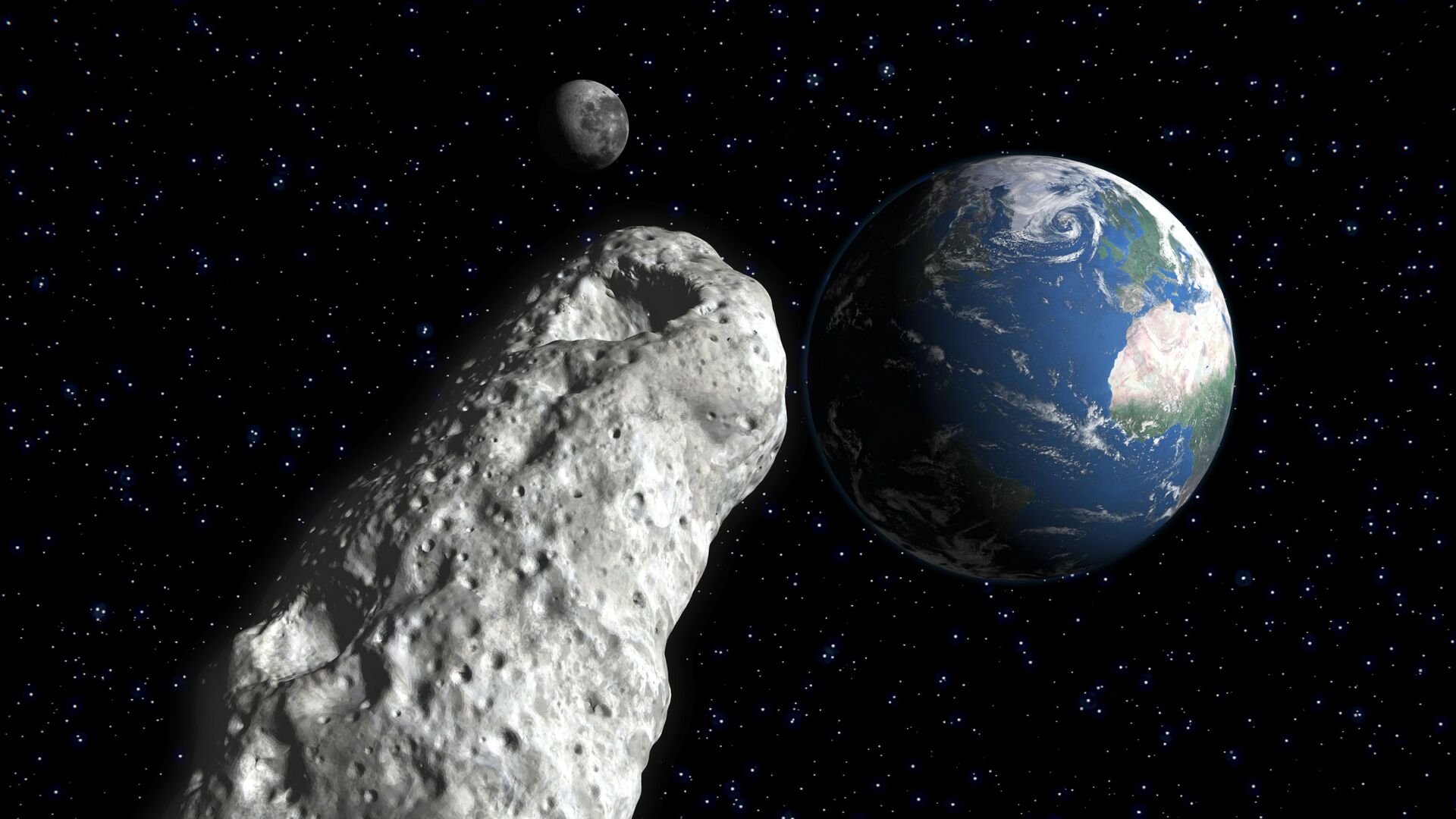 Астероид недалеко от планеты Земля - اسپوتنیک افغانستان  , 1920, 12.02.2022