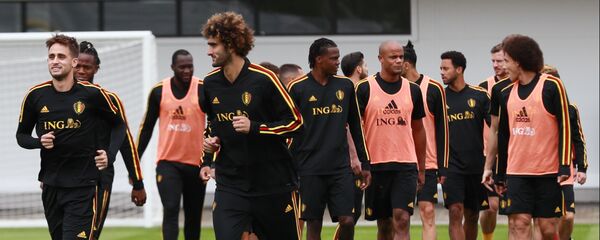 تیم ملی فوتبال بلجیم Russia World Cup Belgium Training تیم ملی فوتبال بلجیم Russia World Cup Belgium Training - اسپوتنیک افغانستان