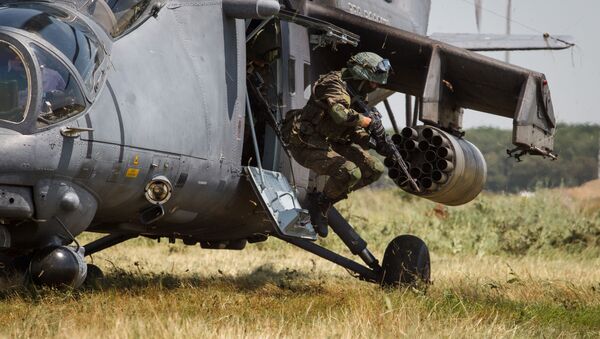 دولت لبیبا هلیکوپتر ام-35 مارسال حفتر را در اختیار گرفت  - اسپوتنیک افغانستان  