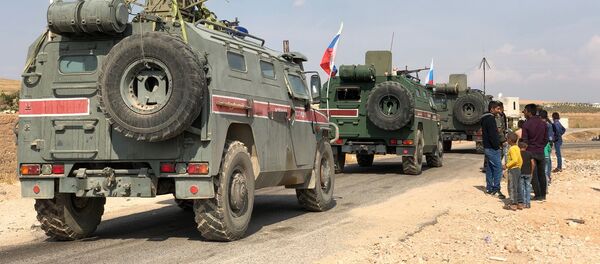 مسیر جدید گزمه پولیس نظامی روسیه در سرحد ترکیه و سوریه  - اسپوتنیک افغانستان  