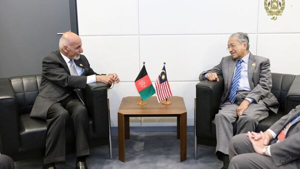 دیدار اشرف غنی با رهبران منطقه  - اسپوتنیک افغانستان  