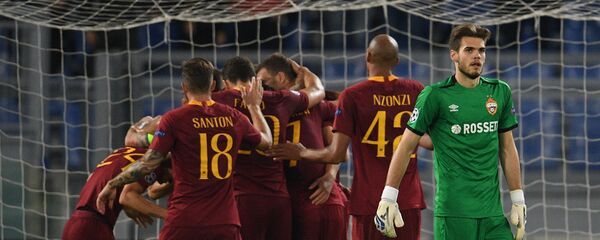 تیم فوتبال آ اس رُم ایتالیا Italy Soccer Champions League Roma - CSKA تیم فوتبال آ اس رُم ایتالیا Italy Soccer Champions League Roma - CSKA - اسپوتنیک افغانستان