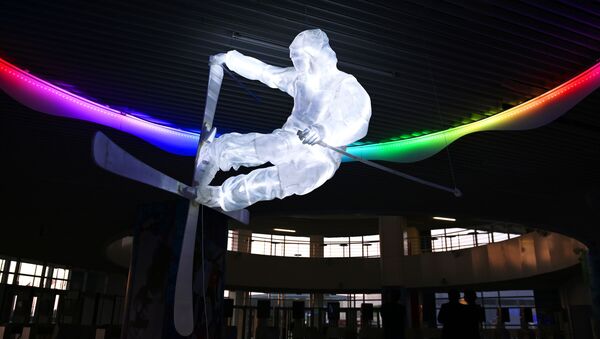 نمایشگاه «پارک مجسمه‌های یخی» - شهر سوچی، روسیه  - اسپوتنیک افغانستان  