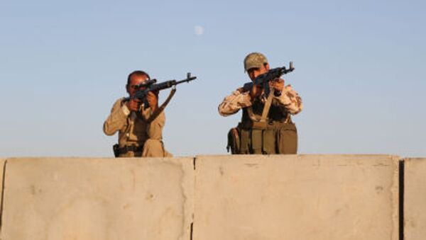 Бойцы курдского военизированного формирования Пешмерга - اسپوتنیک افغانستان  