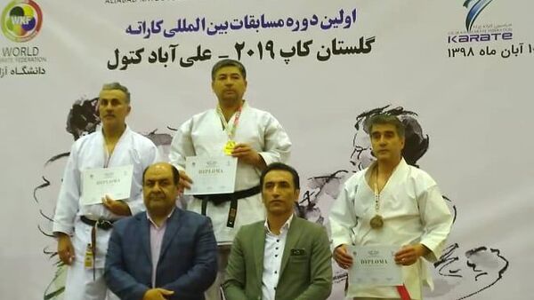 مدال طلای افغانستان در مسابقات اوپن کاراته - اسپوتنیک افغانستان  