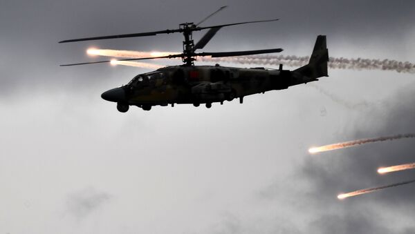 توانایی جدید هلیکوپترهای کا – ۵۲ روسی برای همکاری با پهپادها - اسپوتنیک افغانستان  