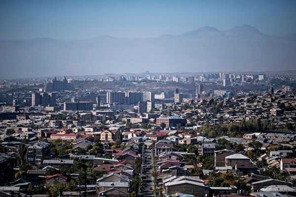 نمایی از شهر ایروان، پایتخت ارمنستان  - اسپوتنیک افغانستان  