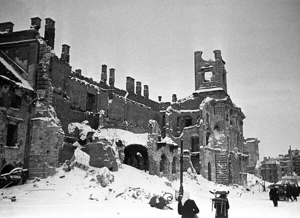 شهر ورشو در زمان جنگ جهانی دوم – سال ۱۹۴۵  - اسپوتنیک افغانستان  