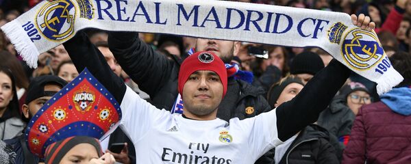 هوادار رئال مادرید   Russia Soccer Champions League CSKA - Real هوادار رئال مادرید   Russia Soccer Champions League CSKA - Real - اسپوتنیک افغانستان