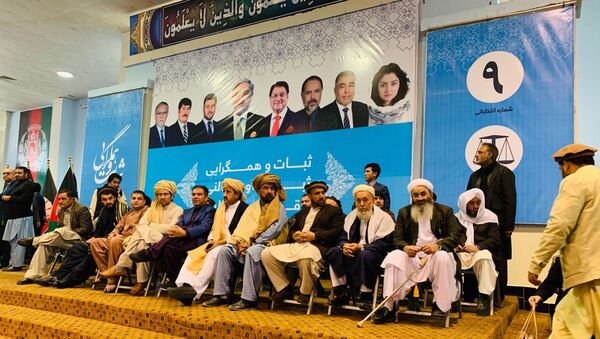  بیانیه مطبوعاتی رهبران احزاب سیاسی و تکت‌های انتخاباتی - اسپوتنیک افغانستان  