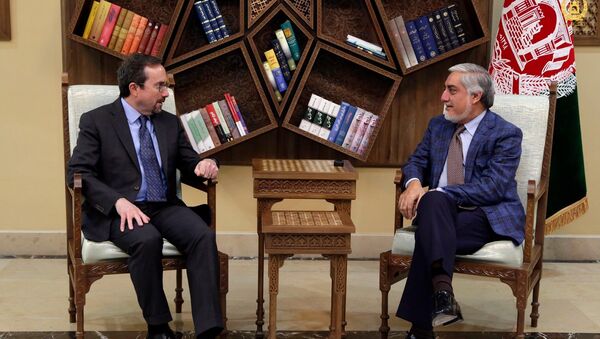 رهایی انس حقانی، موضوع دیدارعبدالله با سفیر امریکا در کابل  - اسپوتنیک افغانستان  