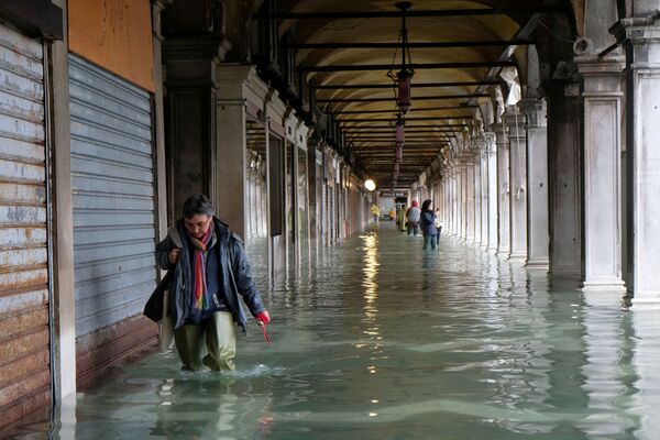 شهر تاریخی ونیز در حال غرق شدن - اسپوتنیک افغانستان  