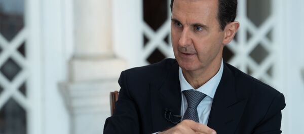 اسد در دیدار با لاریجانی: دشمنان سوریه همچنان از تروریست ها پشتیبانی می کنند اسد در دیدار با لاریجانی: دشمنان سوریه همچنان از تروریست ها پشتیبانی می کنند - اسپوتنیک افغانستان