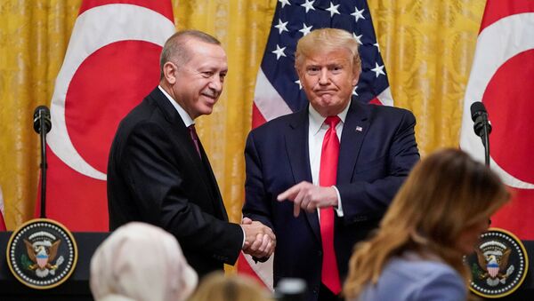 دونالد ترامپ و رجب اردوغان - اسپوتنیک افغانستان  