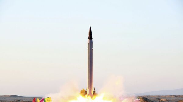 ایران راکت بالستیک خود را آزمایش نمود - اسپوتنیک افغانستان  