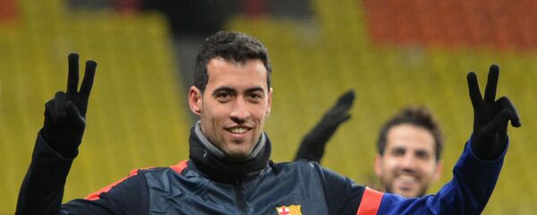 بوسکتس هافبک بارسلونا بوسکتس هافبک بارسلونا - اسپوتنیک افغانستان