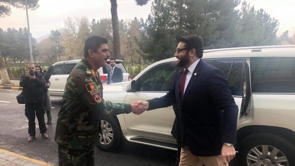 حمدالله محب از وزارت دفاع دیدن کرد  - اسپوتنیک افغانستان  