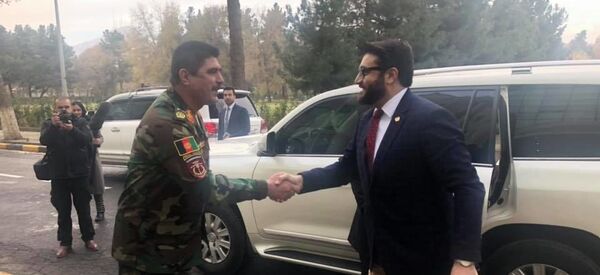 حمدالله محب از وزارت دفاع دیدن کرد  - اسپوتنیک افغانستان  