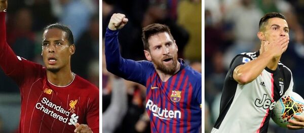 مسی، رونالدو و فن دایک مسی، رونالدو و فن دایک - اسپوتنیک افغانستان