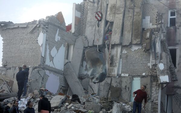 روایتی تصویری از وضعیت آلبانیا پس از زلزله - اسپوتنیک افغانستان  