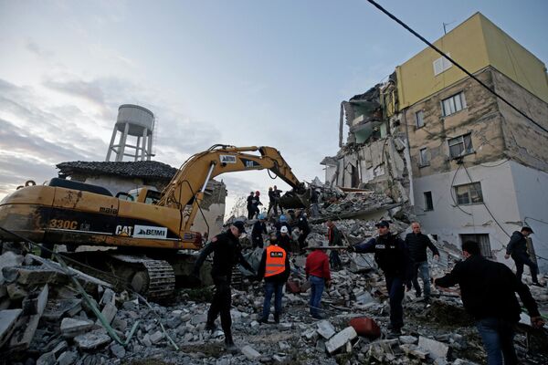 روایتی تصویری از وضعیت آلبانیا پس از زلزله - اسپوتنیک افغانستان  