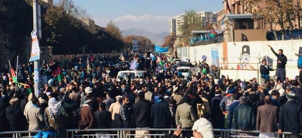 تظاهرات یک روزه دسته انتخاباتی «ثبات و همگرایی»  تظاهرات یک روزه دسته انتخاباتی «ثبات و همگرایی»  - اسپوتنیک افغانستان
