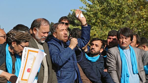  اعتراضات از سوی تیم «ثبات و هم‌گرایی» به ولایات دیگر گسترش یافت - اسپوتنیک افغانستان  