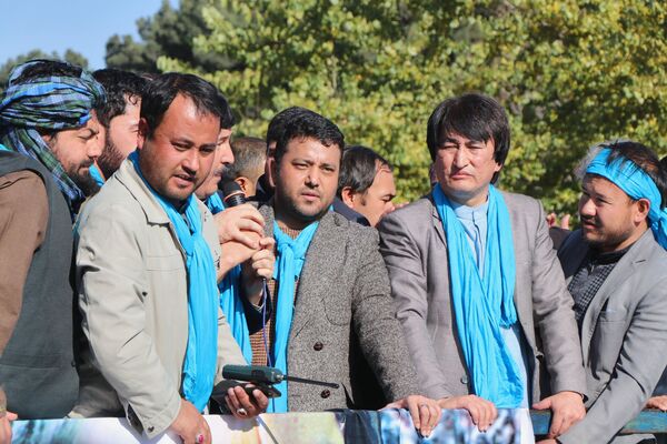 اعتراض هواداران عبدالله عبدالله علیه تقلب در انتخابات در کابل - اسپوتنیک افغانستان  