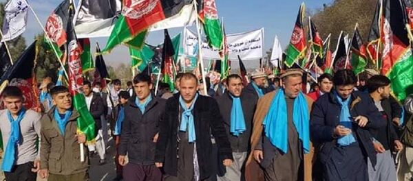 بسته شدن شاهراه بغلان-شمال از سوی هواداران ثبات و همگرایی  - اسپوتنیک افغانستان  