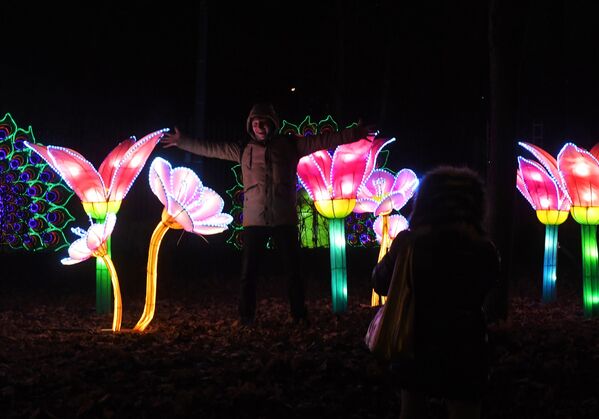 فستیوال چراغ های جادویی چین در مسکو  - اسپوتنیک افغانستان  