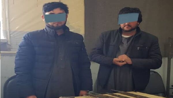 بازداشت دو سارق حرفوری حین سرقت یک دوکان طلا فروشی در کابل - اسپوتنیک افغانستان  