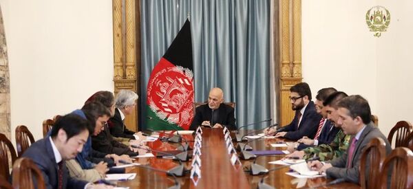 دیدار اشرف غنی با تادامیچی یوماموتو دیدار اشرف غنی با تادامیچی یوماموتو - اسپوتنیک افغانستان