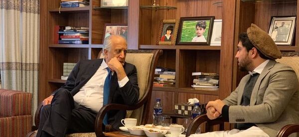 خلیلزاد به دیدار احمد مسعود رفت خلیلزاد به دیدار احمد مسعود رفت - اسپوتنیک افغانستان