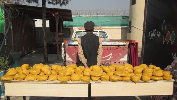 کشف 85 کیلو گرام مواد مخدر از ننگرهار - اسپوتنیک افغانستان  