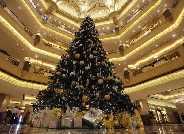 گران ترین درخت های کریسمس جهان / ابو ظبی - اسپوتنیک افغانستان  