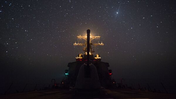 کشتی راکت بردار امریکائی - اسپوتنیک افغانستان  
