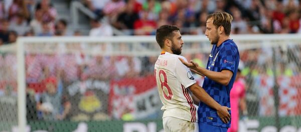 ایوان راکیتیچ  Футбол. Чемпионат Европы - 2016. Матч Хорватия - Испания ایوان راکیتیچ  Футбол. Чемпионат Европы - 2016. Матч Хорватия - Испания - اسپوتنیک افغانستان