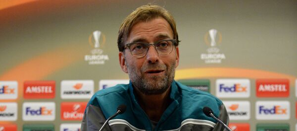 یورگن کلوپ  Футбол. Лига Европы. Тренировка ФК Ливерпуль - اسپوتنیک افغانستان  