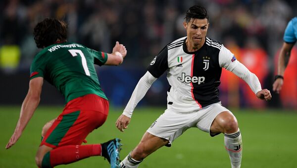 رونالدو  Italy Soccer Champions League Juventus - Lokomotiv - اسپوتنیک افغانستان  