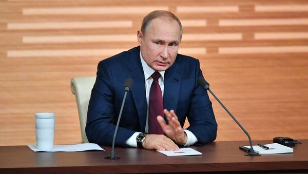 ولادیمیر پوتین رئیس جمهور روسیه  - اسپوتنیک افغانستان  