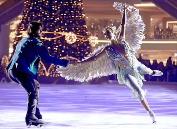 ورزشکاران  رقص روی یخ روسیه. - اسپوتنیک افغانستان  