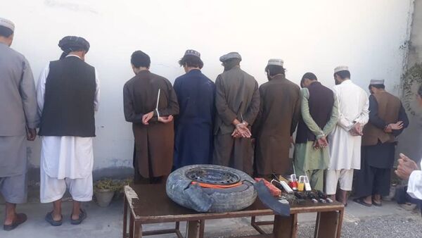 بازداشت یازده فرد در پیوند به فعالیت های تروریستی در ولایت کندهار - اسپوتنیک افغانستان  