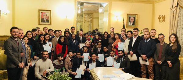 پایان نخستین همایش جوانان افغانستان و روسیه پایان نخستین همایش جوانان افغانستان و روسیه - اسپوتنیک افغانستان